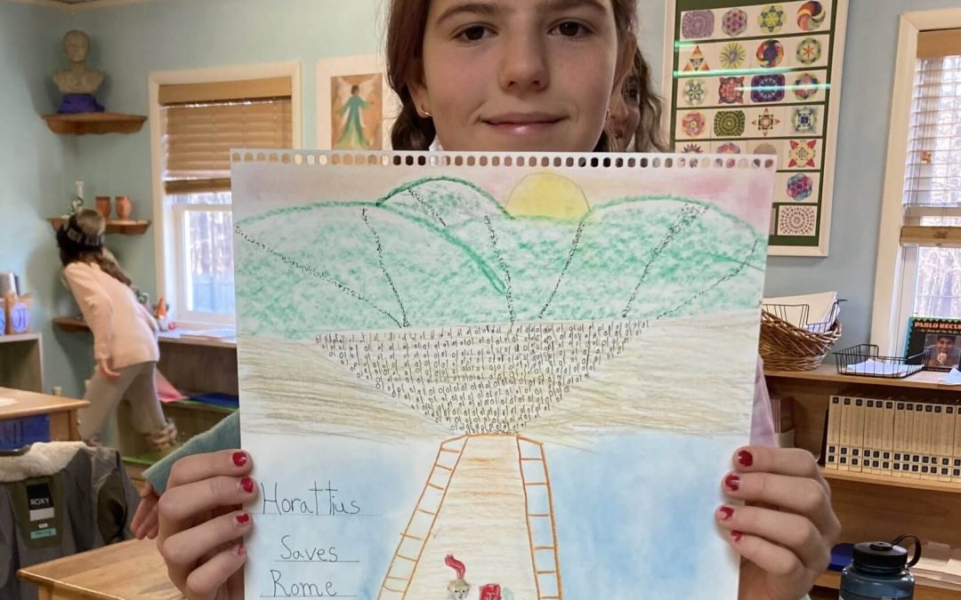 Sixth Grade Studying Ancient Rome