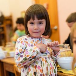 Kindergarten-Student